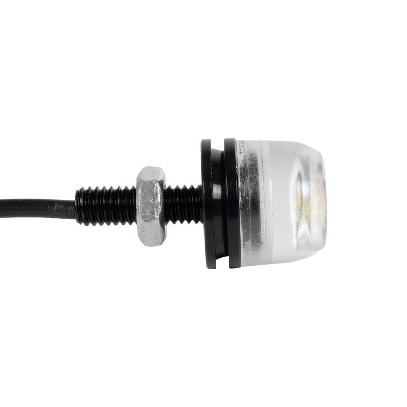 GLOBOSTAR® PLATELIGHT 81632 Φως Πινακίδας & DRL LED 3W/6W 270lm/540lm 120° DC 12V Αδιάβροχο IP65 Ψυχρό Λευκό 6000K – Μαύρο – Μ1.8 x Π3.8 x Υ1.8cm / Q0.5cm – Πακέτο 2 Τεμαχίων – 1 Χρόνο Εγγύηση