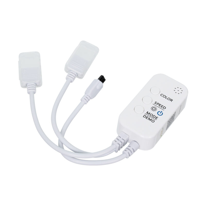 GLOBOSTAR® CHROMAWAVE 85813 Σετ Ταινίας με Τροφοδοτικό με IR Ασύρματο Χειριστήριο & Λειτουργία μέσω WiFi APP LED 72W 4320lm 120° AC 220-240V IP20 600 x SMD5050 Chip Πολύχρωμο RGB Dimmable – Sanan SMD Chip – Μ1000 x Π1 x Υ0.3cm – Δύο Ρολά 5 Μέτρων – 2 Χρόνια Εγγύηση
