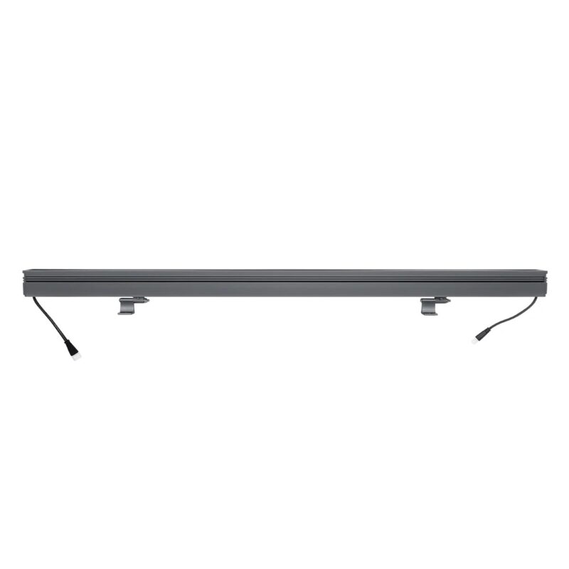 GLOBOSTAR® WASHERMARGO 90153 Μπάρα Φωτισμού Wall Washer LED 24W 2880lm 30° DC 24V Αδιάβροχο IP66 Ψυχρό Λευκό 6000K Dimmable – Bridgelux SMD Chip – Γκρι Ανθρακί – Μ100 x Π8.5 x Υ4cm – 3 Χρόνια Εγγύηση