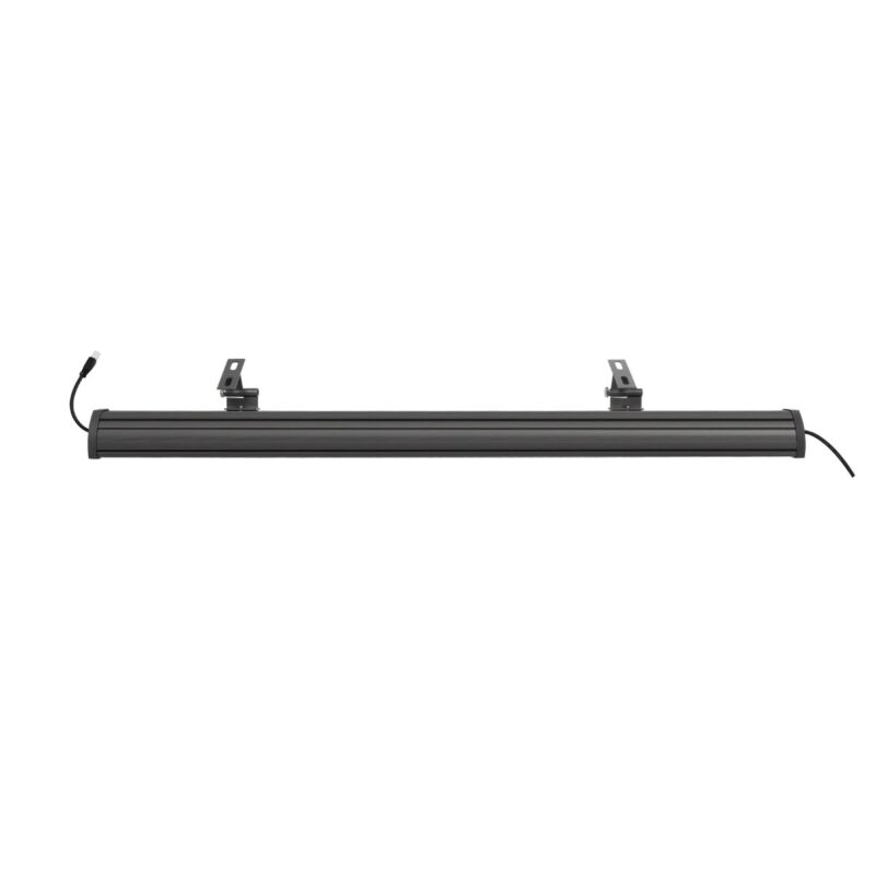 GLOBOSTAR® WASHERMOZA 90168 Μπάρα Φωτισμού Wall Washer LED 72W 6120lm 10-30° DC 24V Αδιάβροχο IP66 Μπλε Dimmable – Bridgelux SMD Chip – Γκρι Ανθρακί – Μ100 x Π14 x Υ7cm – 3 Χρόνια Εγγύηση