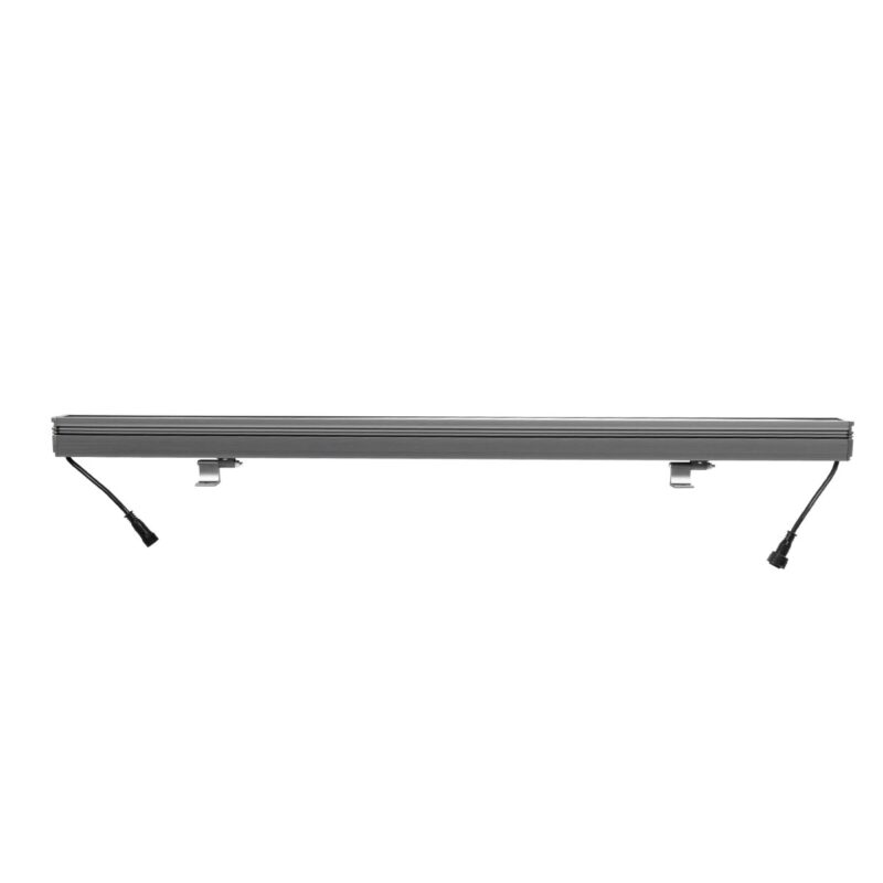 GLOBOSTAR® WASHERMOZA 90170 Μπάρα Φωτισμού Wall Washer LED 72W 6120lm 10-30° DC 24V Αδιάβροχο IP66 Πολύχρωμο RGB Dimmable – Bridgelux SMD Chip – Γκρι Ανθρακί – Μ100 x Π5 x Υ4cm – 3 Χρόνια Εγγύηση