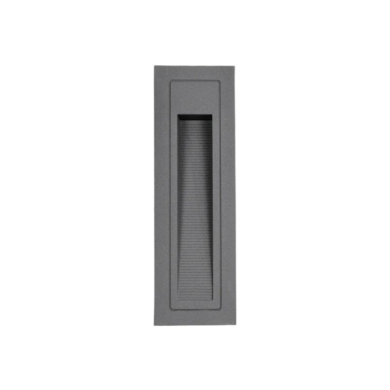 kelvo® STEPART KLV-101-0093 Χωνευτό Φωτιστικό Σκαλοπατιού / Διαδρόμου LED 3W 375lm 45° AC 220-240V Αδιάβροχο IP65 Θερμό Λευκό 2700K – Lumileds SMD Chip & TÜV SÜD Driver – Γκρι Ανθρακί Ματ – Μ6.5 x Π6.5 x Υ21cm / Q5.4 x 18.9cm – 5 Χρόνια Εγγύηση