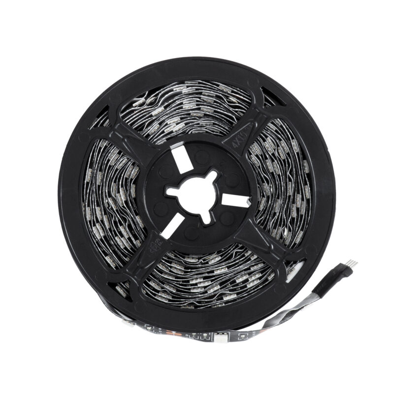 GloboStar® DIGISTRIP 90759 Set RGB Strip – Σετ Ταινίας 5 Μέτρων με Controller & WiFi Mobile APP – LED SMD 5050 36W/5m 150LED/5m 2880lm/m 120° DC 5V με USB 2.0 & WiFi Mobile APP IP20 Πολύχρωμο RGB – Dimmable – Μαύρο Σώμα – Μ500 x Π1 x Υ0.2cm – Συσκευασία 5 Μέτρων – 2 Χρόνια Εγγύηση