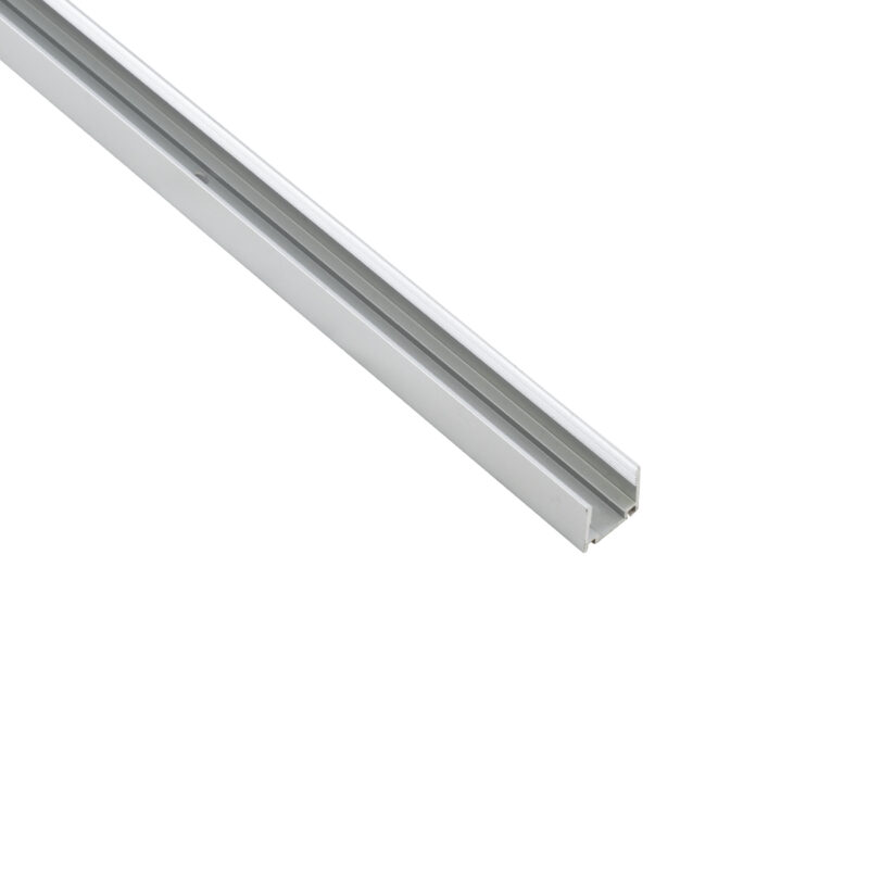 GLOBOSTAR® NEONIO-C 90774-3M Βάση Στήριξης για Neon Flex LED Αδιάβροχο IP65 – Ασημί Ματ – Μ300 x Π1.2 x Υ1.3cm