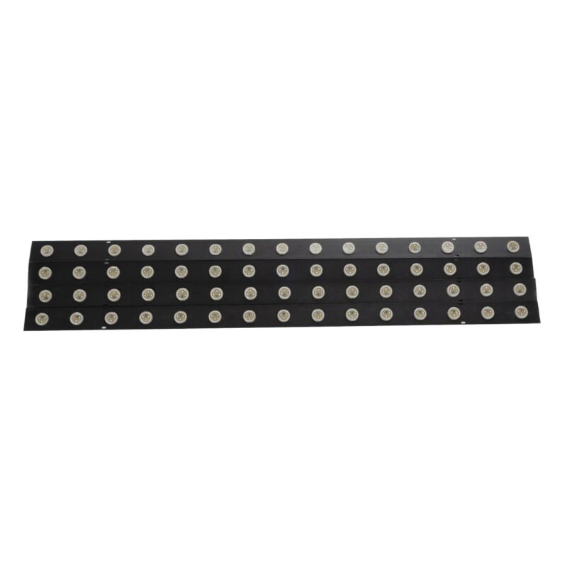 GloboStar® 90830 4 x Digital Pixel Addressable Facade Aluminum Bars – 4 x Ψηφιακές Μπάρες Αλουμινίου Πρόσοψης Κτιρίων LED SMD 3535 45W 60LED 60PIXEL SPI/TTL Protocol IC UCS512B 2700lm 120° DC 12V IP67 RGB – Μαύρο Σώμα – Μ400 x Π4.5 x Υ3.6cm – 4 Μπάρες