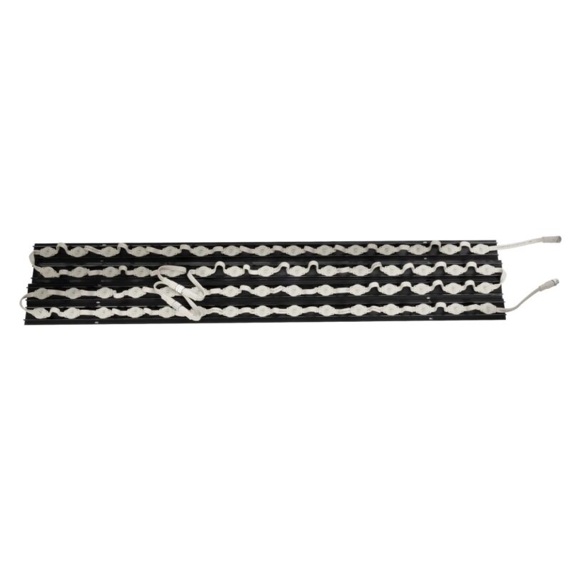 GloboStar® 90830 4 x Digital Pixel Addressable Facade Aluminum Bars – 4 x Ψηφιακές Μπάρες Αλουμινίου Πρόσοψης Κτιρίων LED SMD 3535 45W 60LED 60PIXEL SPI/TTL Protocol IC UCS512B 2700lm 120° DC 12V IP67 RGB – Μαύρο Σώμα – Μ400 x Π4.5 x Υ3.6cm – 4 Μπάρες