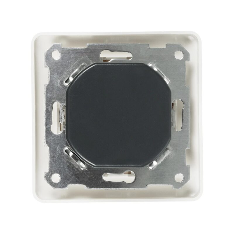 GloboStar® 999-0006 Ροοστάτης Dimmer Τοίχου LED AC100-240V 400W IP20 Μ8.4 x Π8.4 x Υ4.5cm