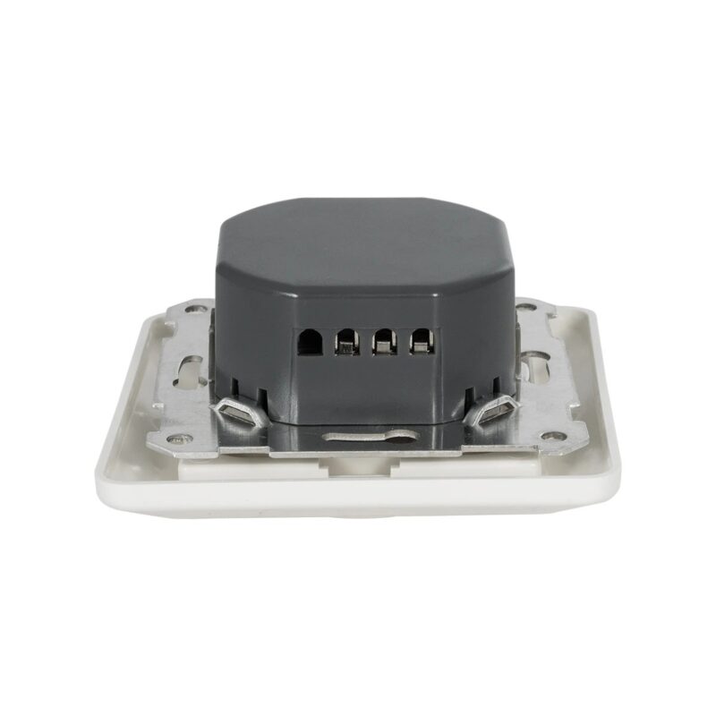 GloboStar® 999-0006 Ροοστάτης Dimmer Τοίχου LED AC100-240V 400W IP20 Μ8.4 x Π8.4 x Υ4.5cm