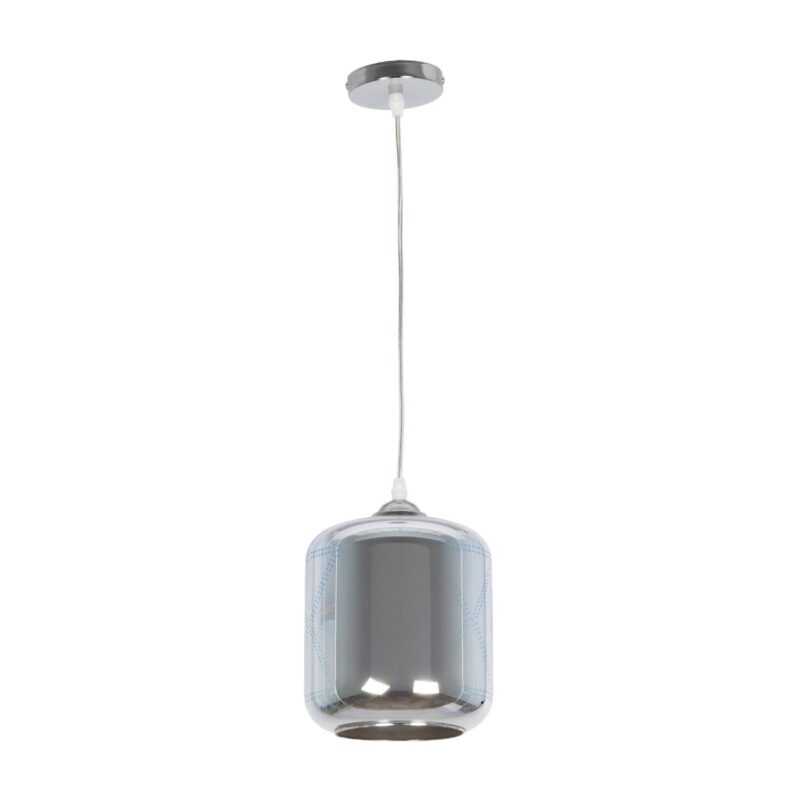GLOBOSTAR® NEPTUNE 999-0149 Μοντέρνο Κρεμαστό Φωτιστικό Οροφής με Ντουί 1 x E27 AC 220-240V IP20 – Πολύχρωμο – Μ18 x Π18 x Υ25cm