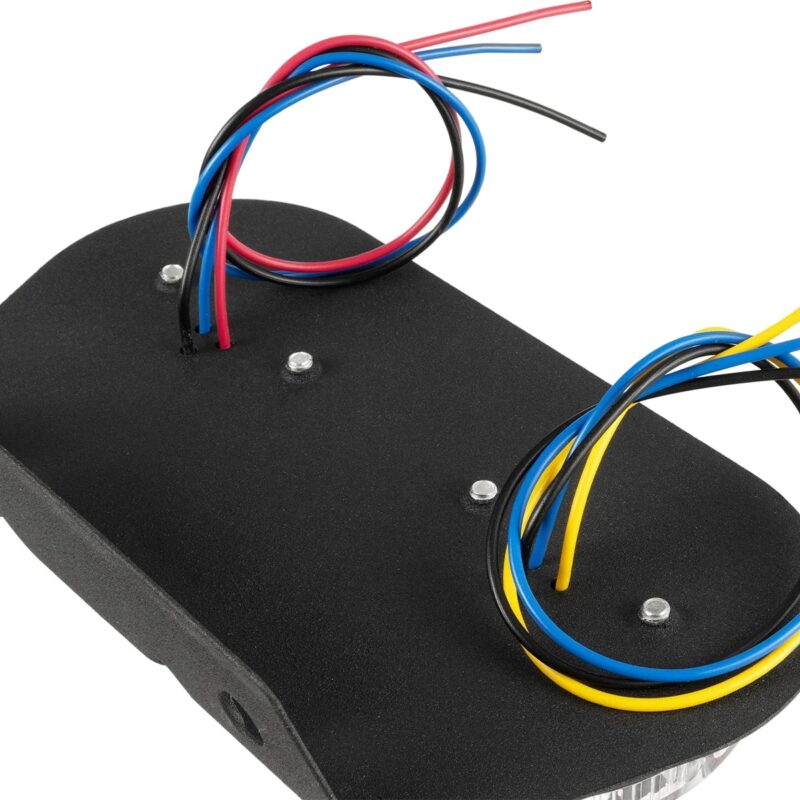 GLOBOSTAR® TAILIGHT 999-0251 Πίσω Φανάρι Οχημάτων LED 9W 360lm 180° DC 24V Αδιάβροχο IP66 Πορτοκαλί & Κόκκινο & Ψυχρό Λευκό 6000K – Μ18.5 x Π5 x Υ10cm – Πακέτο 2 Τεμαχίων – 1 Χρόνο Εγγύηση