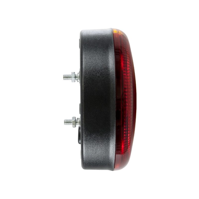 GLOBOSTAR® TAILIGHT 999-0253 Πίσω Φανάρι Οχημάτων LED 10W 400lm 180° DC 24V Αδιάβροχο IP66 Πορτοκαλί & Κόκκινο – Μ13.5 x Π13.5 x Υ5.5cm – Πακέτο 2 Τεμαχίων – 1 Χρόνο Εγγύηση