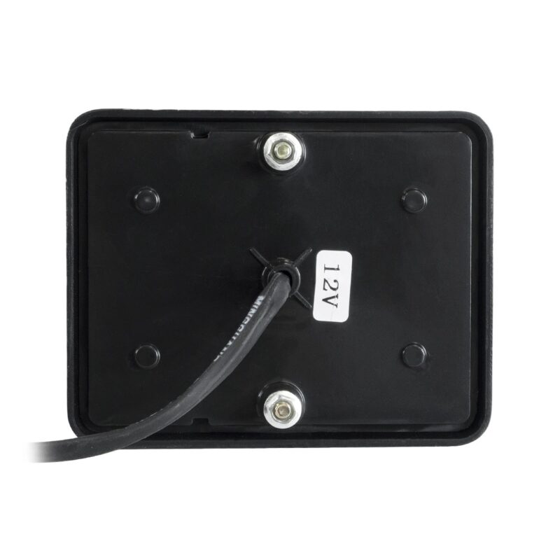 GLOBOSTAR® TAILIGHT 999-0255 Πίσω Φανάρι Οχημάτων LED 9W 360lm 140° DC 12V Αδιάβροχο IP66 Πορτοκαλί & Κόκκινο & Ψυχρό Λευκό 6000K – Μ12 x Π9.5 x Υ2cm – Πακέτο 2 Τεμαχίων – 1 Χρόνο Εγγύηση