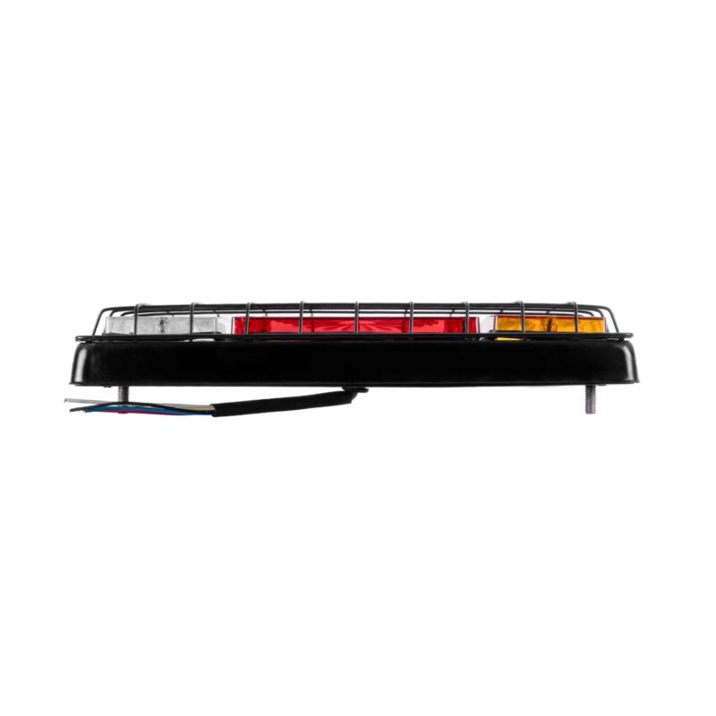 GLOBOSTAR® TAILIGHT 999-0258 Πίσω Φανάρι Οχημάτων LED 9W 360lm 180° DC 24V Αδιάβροχο IP66 Πορτοκαλί & Κόκκινο & Ψυχρό Λευκό 6000K – Μ34.5 x Π5.5 x Υ15cm – Πακέτο 2 Τεμαχίων – 1 Χρόνο Εγγύηση