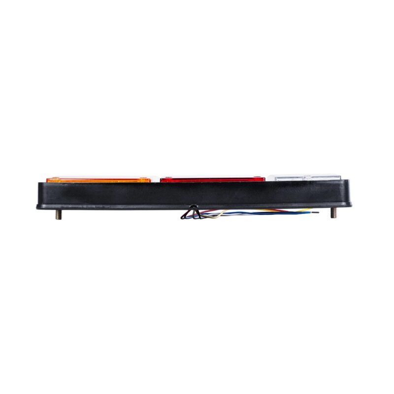 GLOBOSTAR® ARROWLIGHT 999-0261 Πίσω Φανάρι Οχημάτων Βέλος LED 9W 360lm 180° DC 24V Αδιάβροχο IP66 Πορτοκαλί & Κόκκινο & Ψυχρό Λευκό 6000K – Μ32 x Π3.5 x Υ14cm – Πακέτο 2 Τεμαχίων – 1 Χρόνο Εγγύηση
