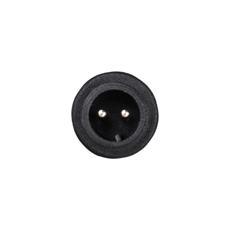 GLOBOSTAR® CONNECTOR 999-0266 2 Pin Σύνδεσμος Τροφοδοσίας για Wall Washers & Προβολείς με Είσοδο 2 x 0.25mm2 & Έξοδο 1 x Θηλυκό Βύσμα Αδιάβροχο IP65 – Μαύρο – Μ20 x Π1.5 x Υ1.5cm