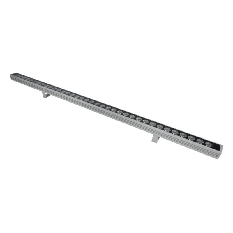 GLOBOSTAR® WASHERPANDA 999-0273 Μπάρα Φωτισμού Wall Washer LED 36W 4140lm 15° DC 24V Αδιάβροχο IP67 Φυσικό Λευκό 4500K Dimmable – Bridgelux SMD Chip – Γκρι Ανθρακί – Μ100 x Π4 x Υ3cm – 3 Χρόνια Εγγύηση