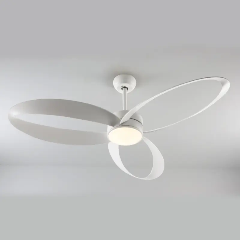 Ανεμιστήρας Οροφής ACA FANGS423W – 3 Πτερύγια ABS – LED 24W 2400Lm – DC 45W – 6 Ταχύτητες – 132cm – Λευκός – Τηλεχειριστήριο & Χρονοδιακόπτης