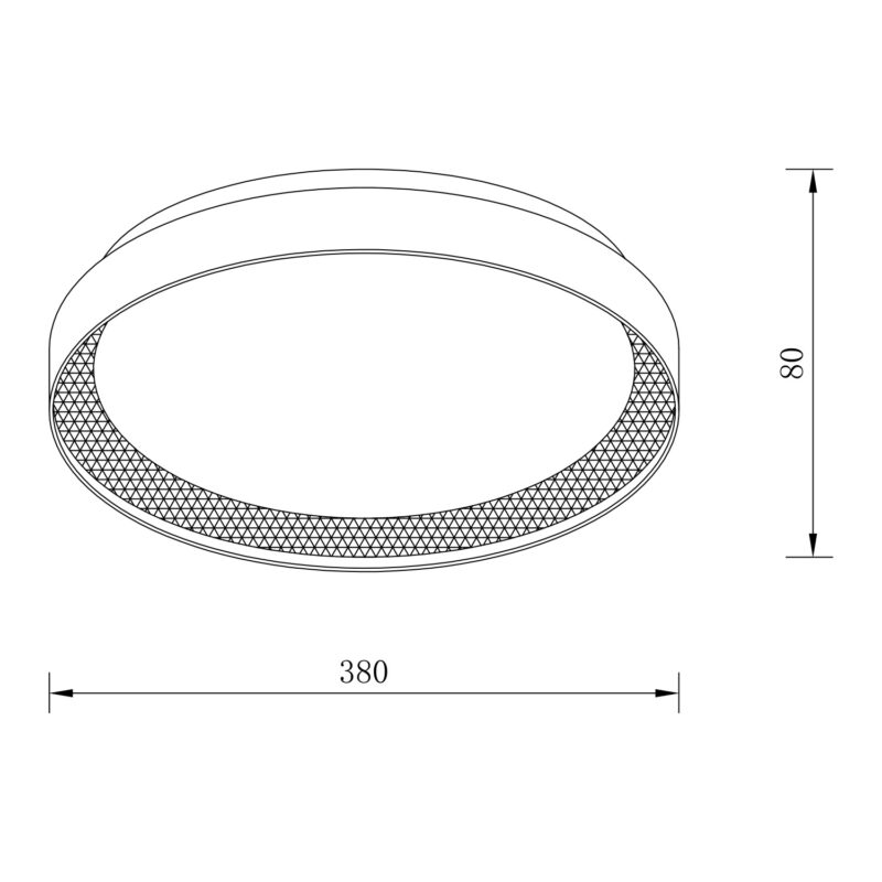 Sun Light ΦΩΤΙΣΤΙΚΟ ΟΡΟΦΗΣ LED – ΠΛΑΦΟΝΙΕΡΑ LUCIA-400-GD