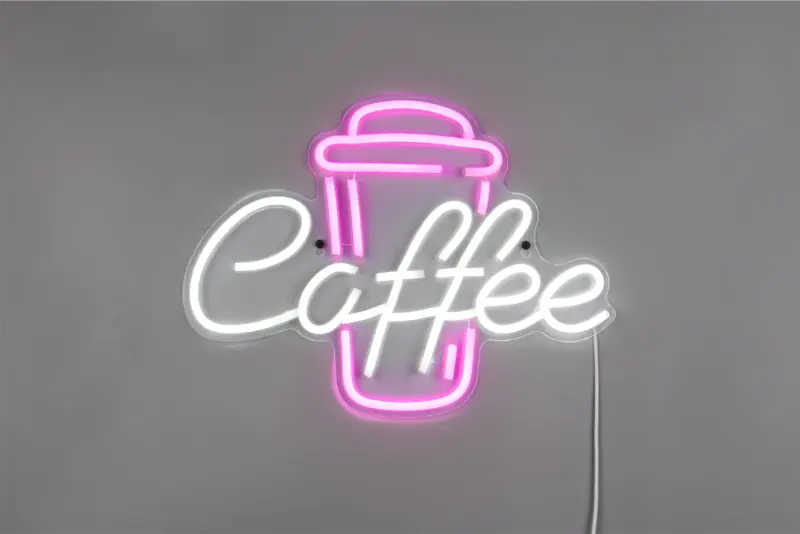 Φωτιστικό Τοίχου Επιγραφή “Coffee” Neon LED Reality – R23751100