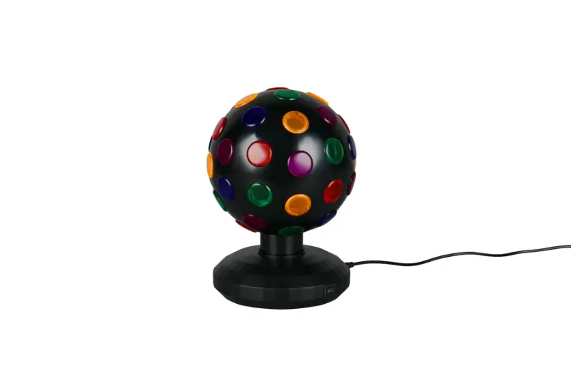 Επιτραπέζιο Φωτιστικό Discobal Εφέ RGB με Λειτουργία Ρευμάτος/Μπαταρίας 50lm Reality – R53831102