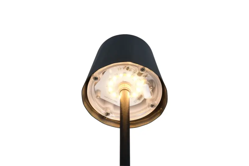 Επαναφορτιζόμενο Πορτατίφ Μαύρο DIAZ 1.6W 160lm CCT 2700-6500K Dimmable IP44 Reality – R55961132