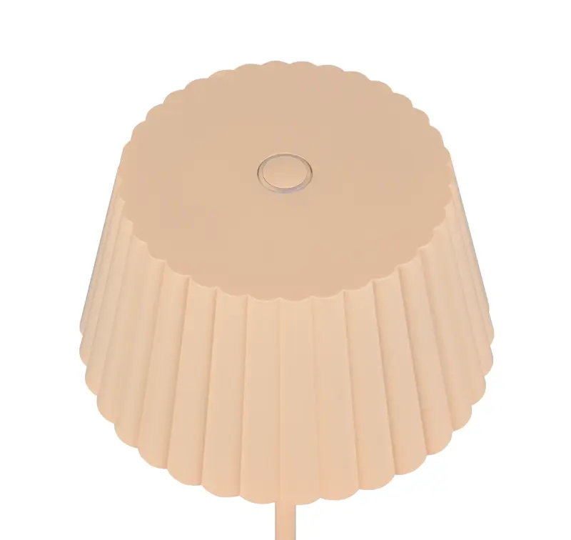 Επαναφορτιζόμενο Πορτατίφ Μπεζ Suarez 1.5W 200lm 3000Κ Dimmable IP44 με Ασύρματη Βάση Φόρτισης Reality – R57706166