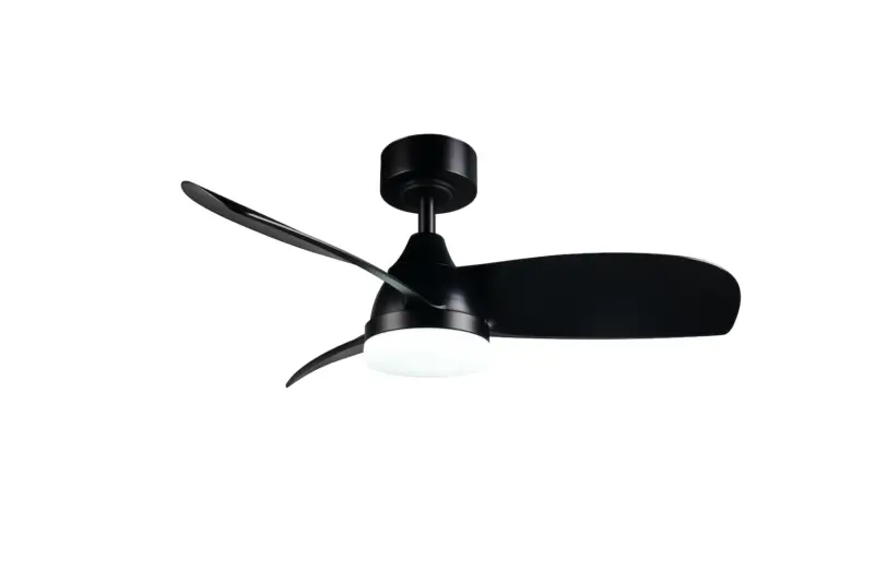 Ανεμιστήρας Οροφής Reality Helsinki R62732132 Μαύρο Ματ με LED Φως CCT 2500lm & Τηλεχειριστήριο
