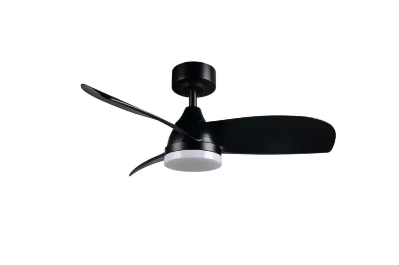 Ανεμιστήρας Οροφής Reality Helsinki R62732132 Μαύρο Ματ με LED Φως CCT 2500lm & Τηλεχειριστήριο