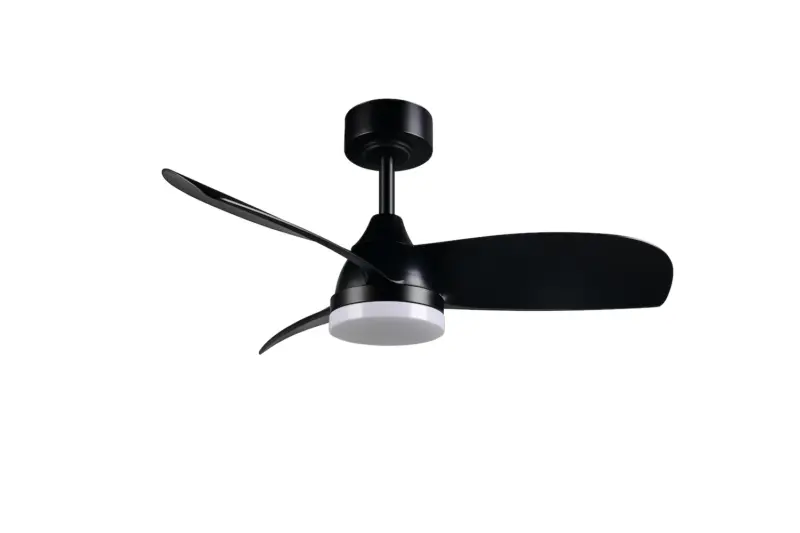 Ανεμιστήρας Οροφής Reality Helsinki R62732132 Μαύρο Ματ με LED Φως CCT 2500lm & Τηλεχειριστήριο