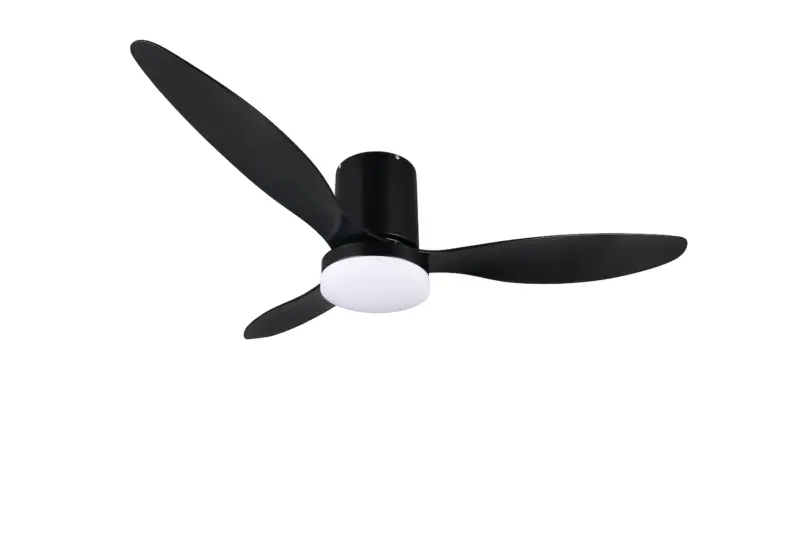 Ανεμιστήρας Οροφής Reality GöTEBORG R64202132 Μαύρο Ματ με LED Φως CCT 2500lm & Τηλεχειριστήριο