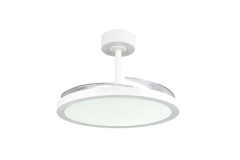 Reality Φωτιστικό LED 34W 3700lm CCT Dimmable Ανεμιστήρας Οροφής Λευκός με Τηλεχειριστήριο – R64452131