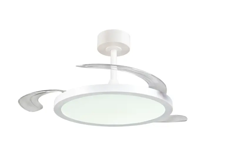 Reality Φωτιστικό LED 34W 3700lm CCT Dimmable Ανεμιστήρας Οροφής Λευκός με Τηλεχειριστήριο – R64452131