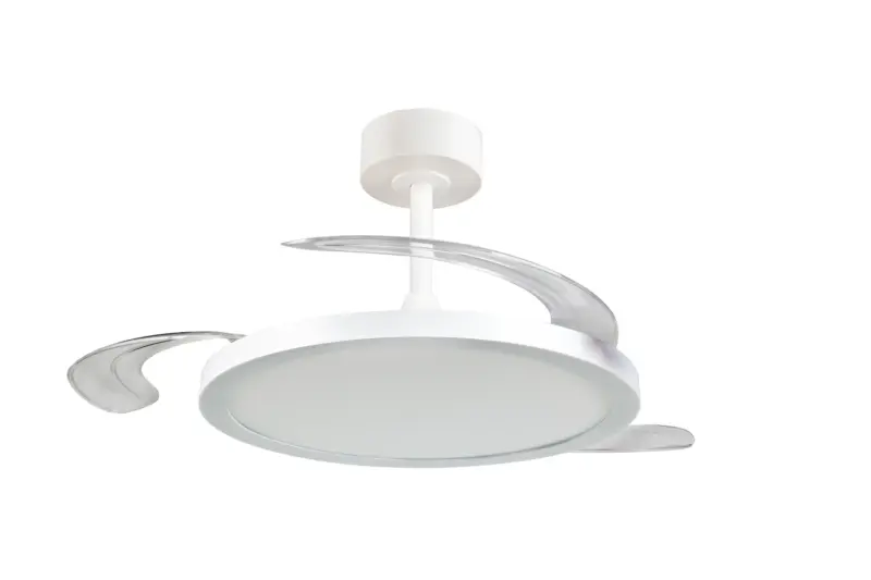 Reality Φωτιστικό LED 34W 3700lm CCT Dimmable Ανεμιστήρας Οροφής Λευκός με Τηλεχειριστήριο – R64452131