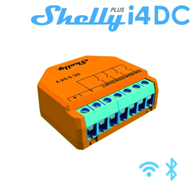 Shelly Plus i4 DC | Shelly Plus i4 DC – EAN 3800235265543