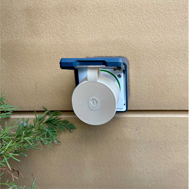 Shelly Outdoor Plug S Gen3  | Smart Wi-Fi / Bluetooth Αντάπτορας Πρίζας Σούκο με Έλεγχο & Μέτρηση Κατανάλωσης, IP44 – EAN 3800238070557