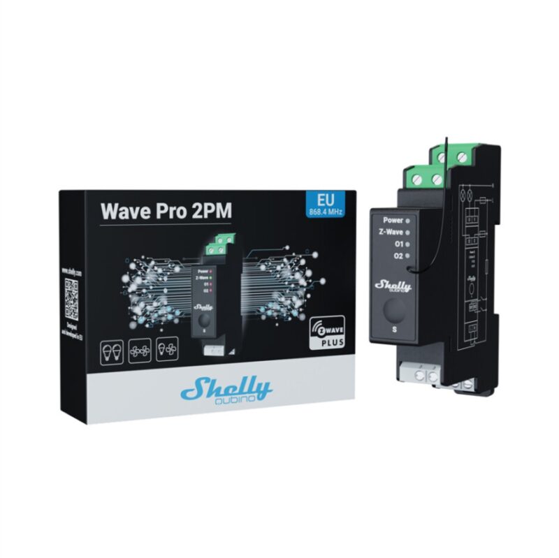 Shelly Qubino Wave PRO 2PM | Shelly Qubino Wave PRO 2PM – EAN 3800235269121