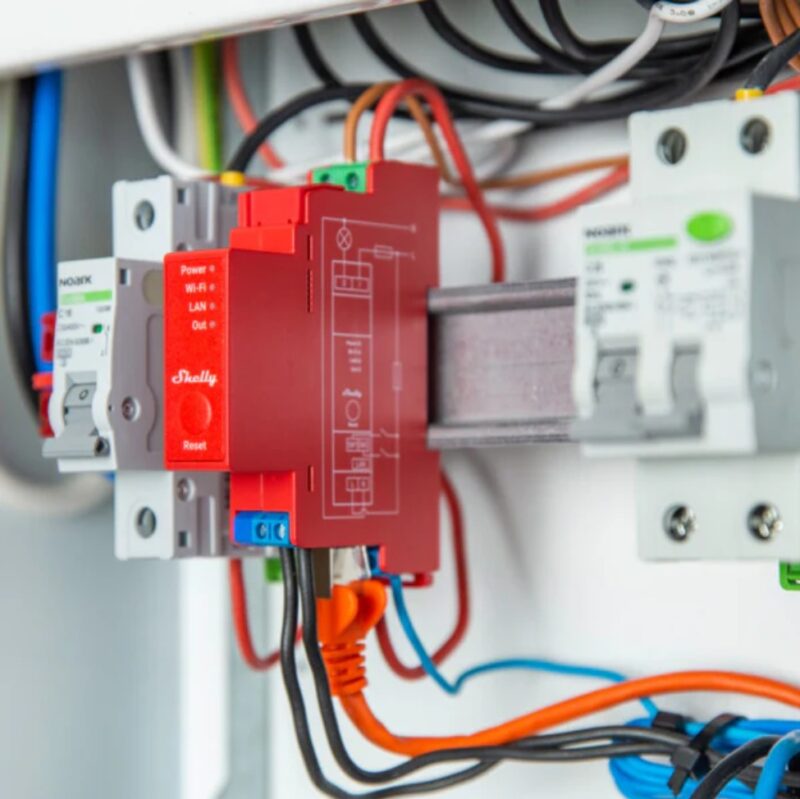 Shelly PRO 1PM | Wi-Fi Smart Διακόπτης/Μετρητής Ισχύος Ράγας 16A – EAN 3800235268018