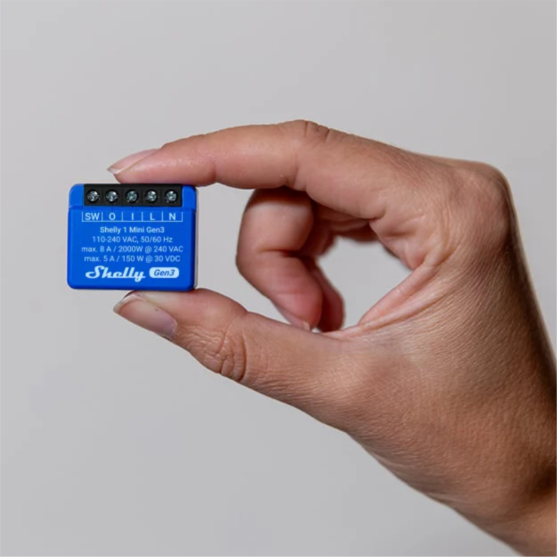 Shelly 1 Mini Gen 3 x5 Bundle | Shelly 1 Mini Gen 3 x5 Bundle