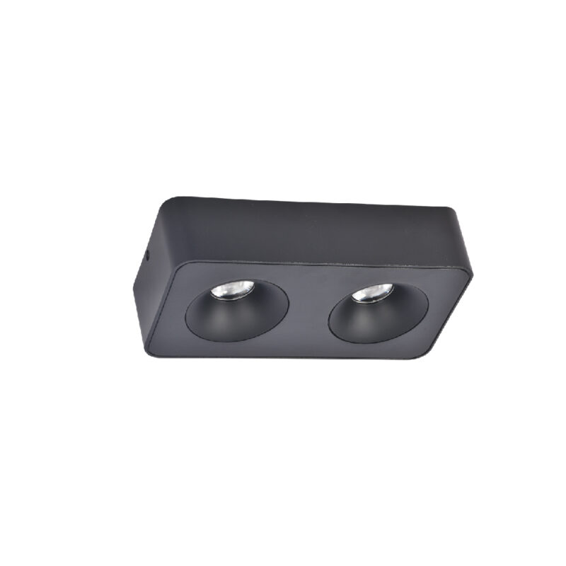 InLight Downlight Mounted σποτ 2*8W 3CCT σε μαύρη απόχρωση (X00270B)