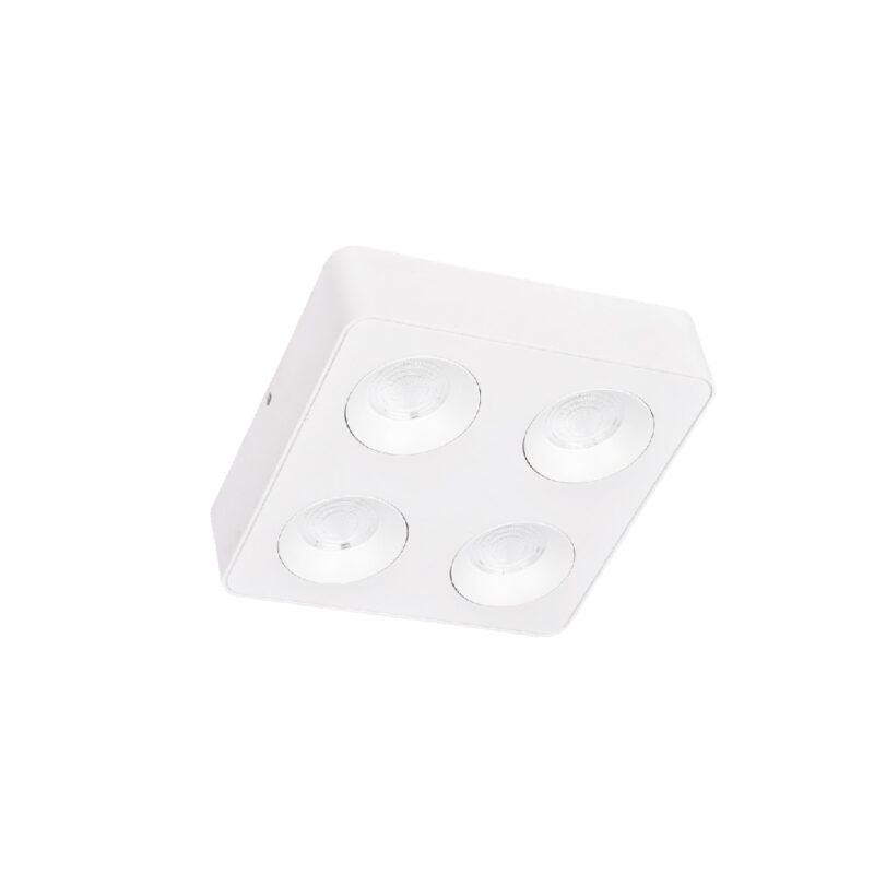 Inlight Downlight Mounted σποτ 4*8W 3CCT σε λευκή απόχρωση (X00290W)