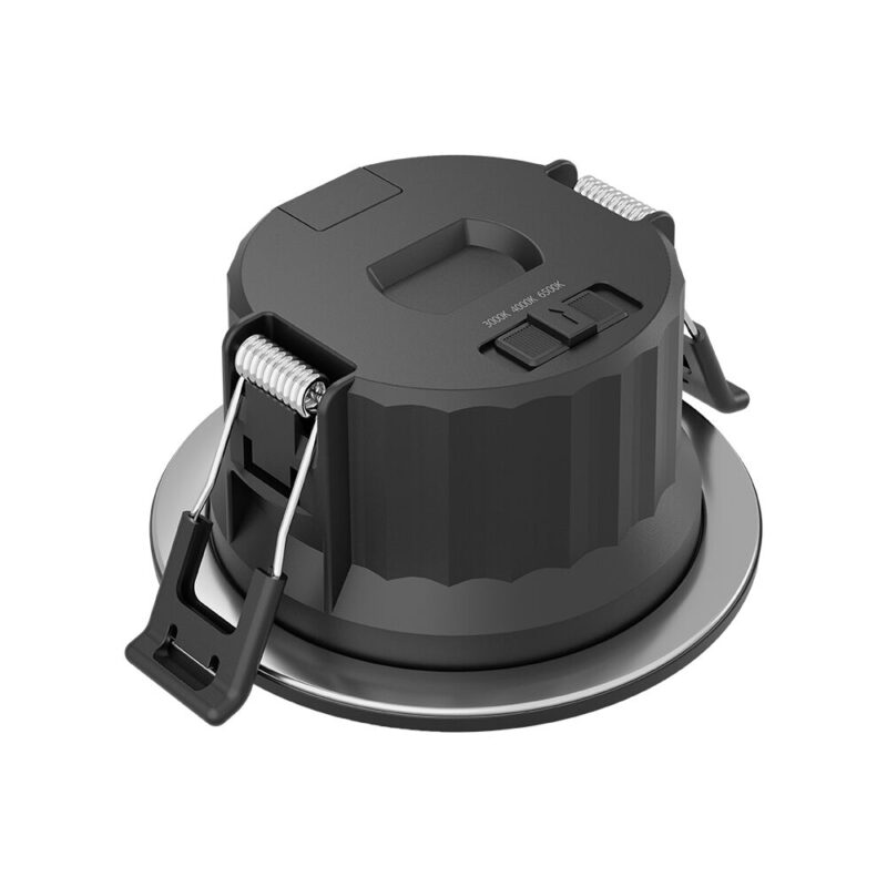 Σποτ Led 9w Στρογγυλό 3CCT IP54 Μαύρο Braytron – BD01-10181