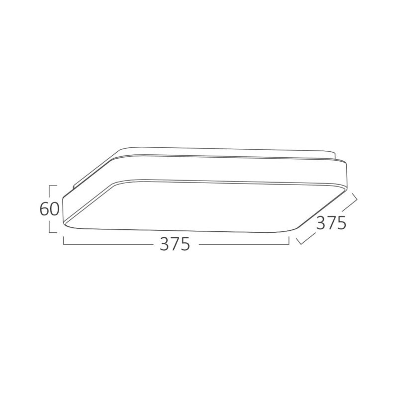 Πλαφονιέρα “JADE” 34W CCT Braytron – BH16-23380