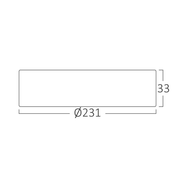 Φωτιστικό Led Panel RDN 18W CCT Λευκό Εξωτερικό Braytron – BP03-61880