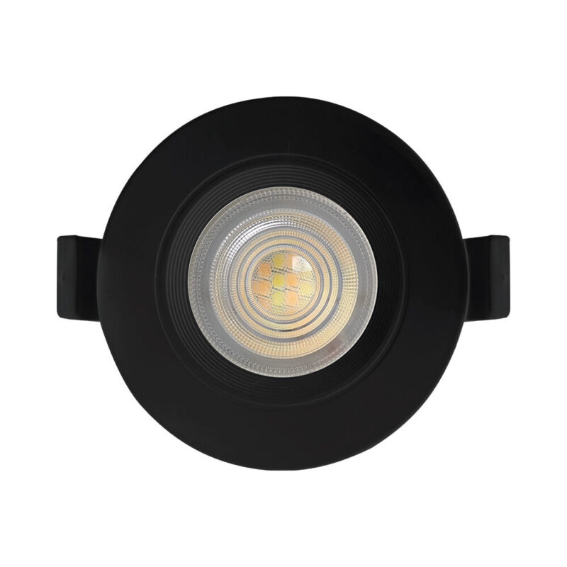 Σποτ Led GE 7W 3IN1 RND IP54 Μαύρο Braytron – BD01-00781