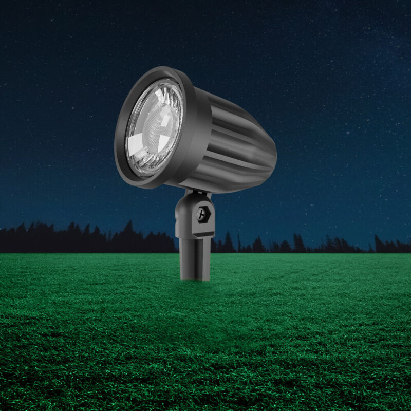 BRY-SPOTLUX-PLS-7W-BLC-GREEN-IP65-LED SPIKE LIGHT Braytron – BT25-00251