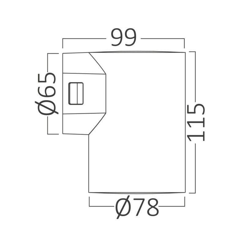 Απλίκα Vekta 9w IP65 900lm 3CCT IP65 Braytron – BG38-02482