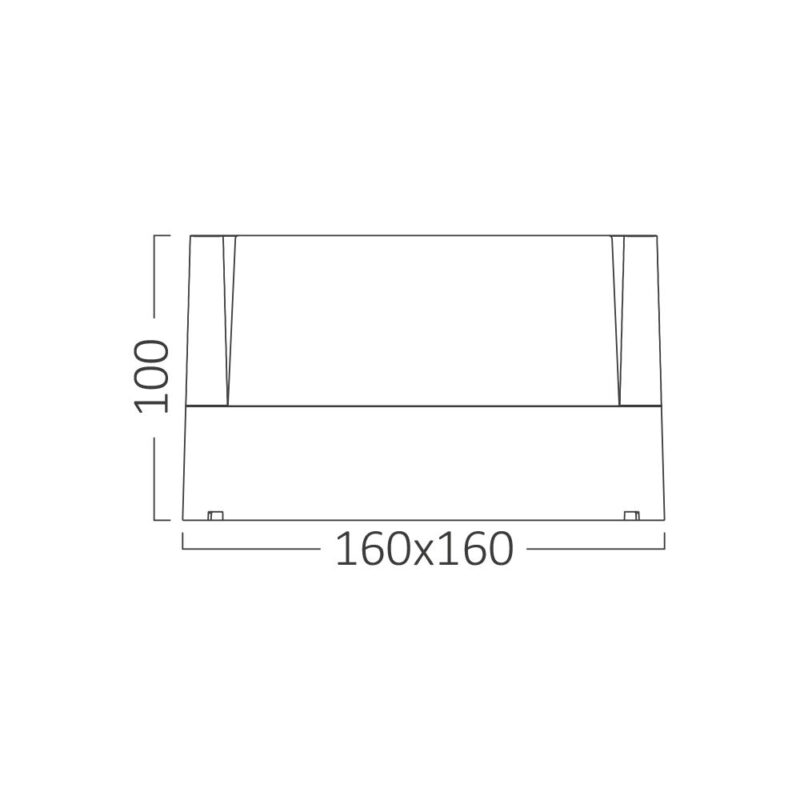 Απλίκα 15w IP65 1450lm 3CCT Braytron – BG38-01182