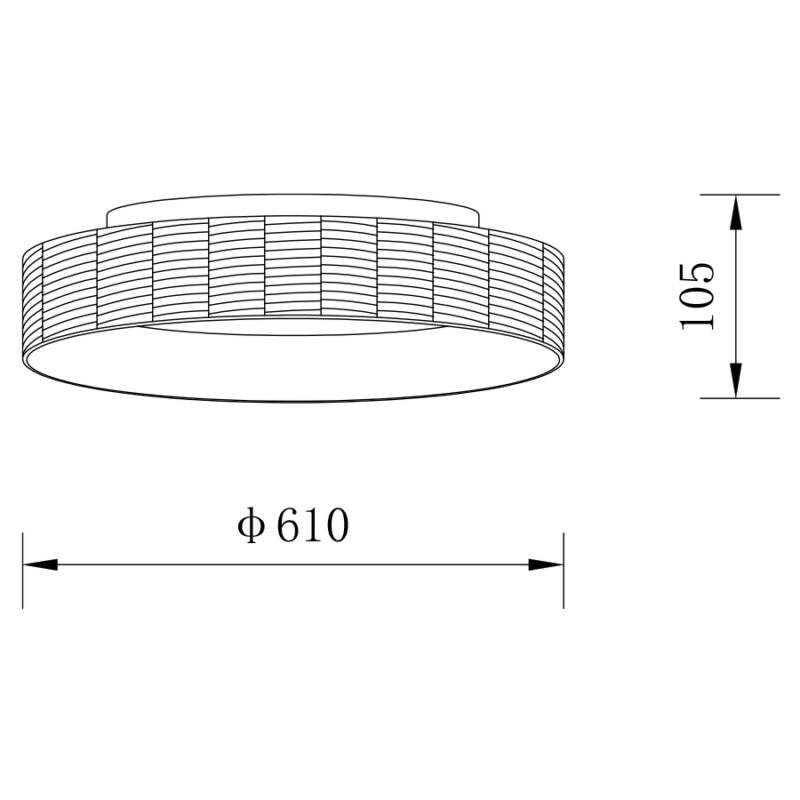 Sun Light ΟΡΟΦΗΣ ΦΩΤΙΣΤΙΚΟ LED-ΠΛΑΦΟΝΙΕΡΑ FORTE-60-Y