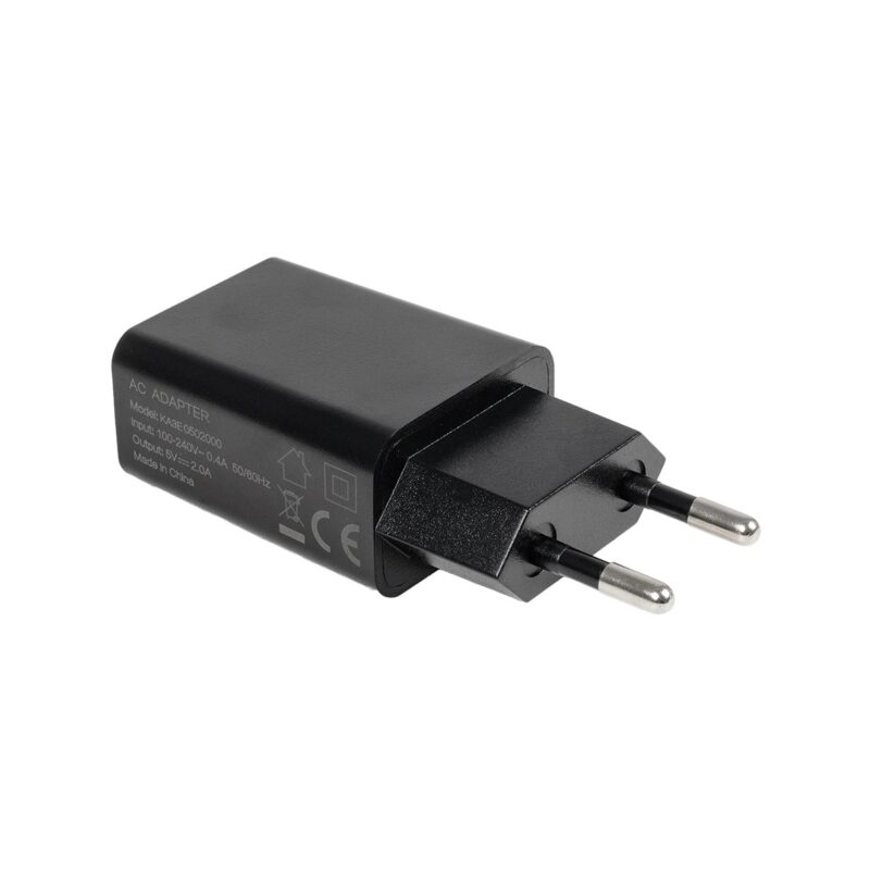 GLOBOSTAR® MATRIX GLB-106-0026 Τροφοδοτικό/Μετασχηματιστής SELV με 1 x USB 2.0 για Εύκαμπτη Κυλιόμενη Ψηφιακή Επιγραφή 10W 2A AC 220-240V σε DC 5V IP20 – Μ3.6 x Π2.3 x Υ8.2cm – 2 Χρόνια Εγγύηση