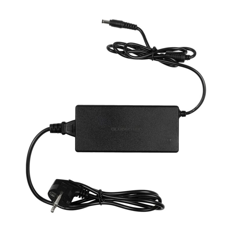 GLOBOSTAR® VOLTIX GLB-107-0004 Τροφοδοτικό/Μετασχηματιστής Class II SELV 120W 9.5A AC 220-240V σε DC 12V IP20 – Μαύρο Ματ – Μ14.2 x Π6.5 x Υ3.7cm – 3 Χρόνια Εγγύηση